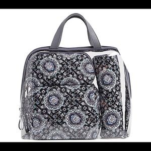 🌻Host Pick🌻 Vera Bradley 4-Piece Cosmetic Bags